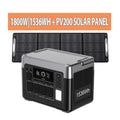 OUKITEL P1500EPlus Portable Power Station 1800W + PV200W Solar Panel